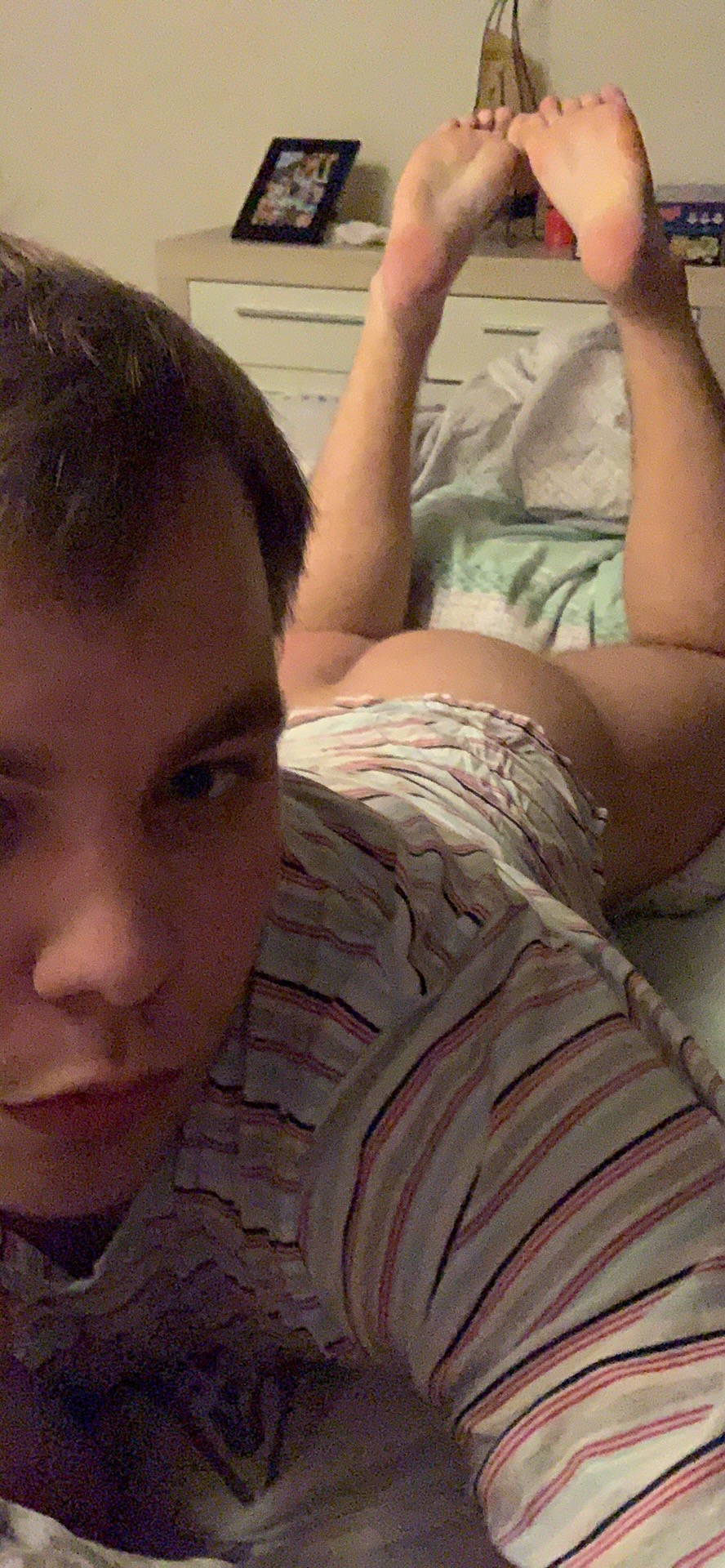 LOST BET: Dad’s e-mail in caption