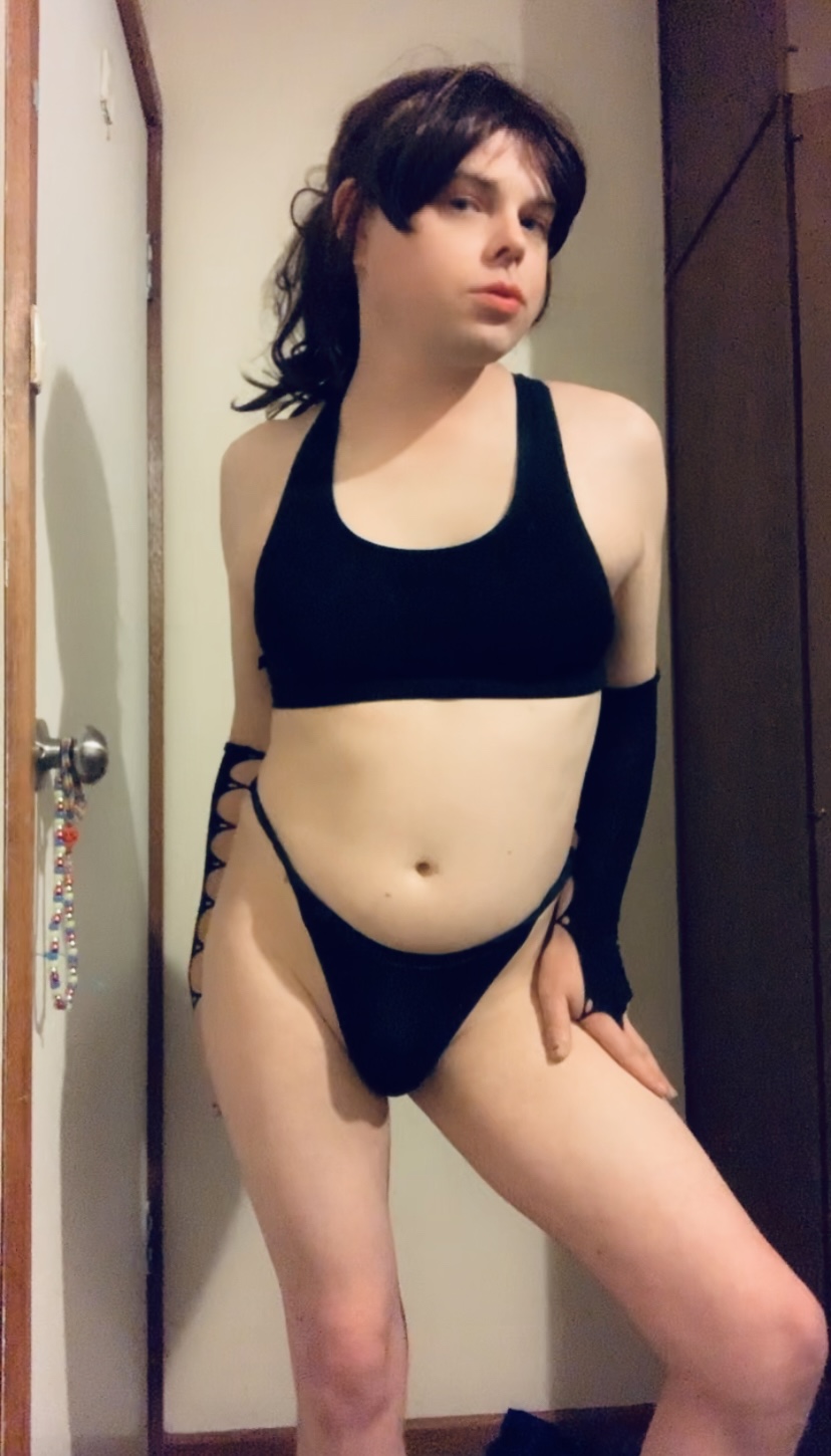 I get dressed just to get undressed again