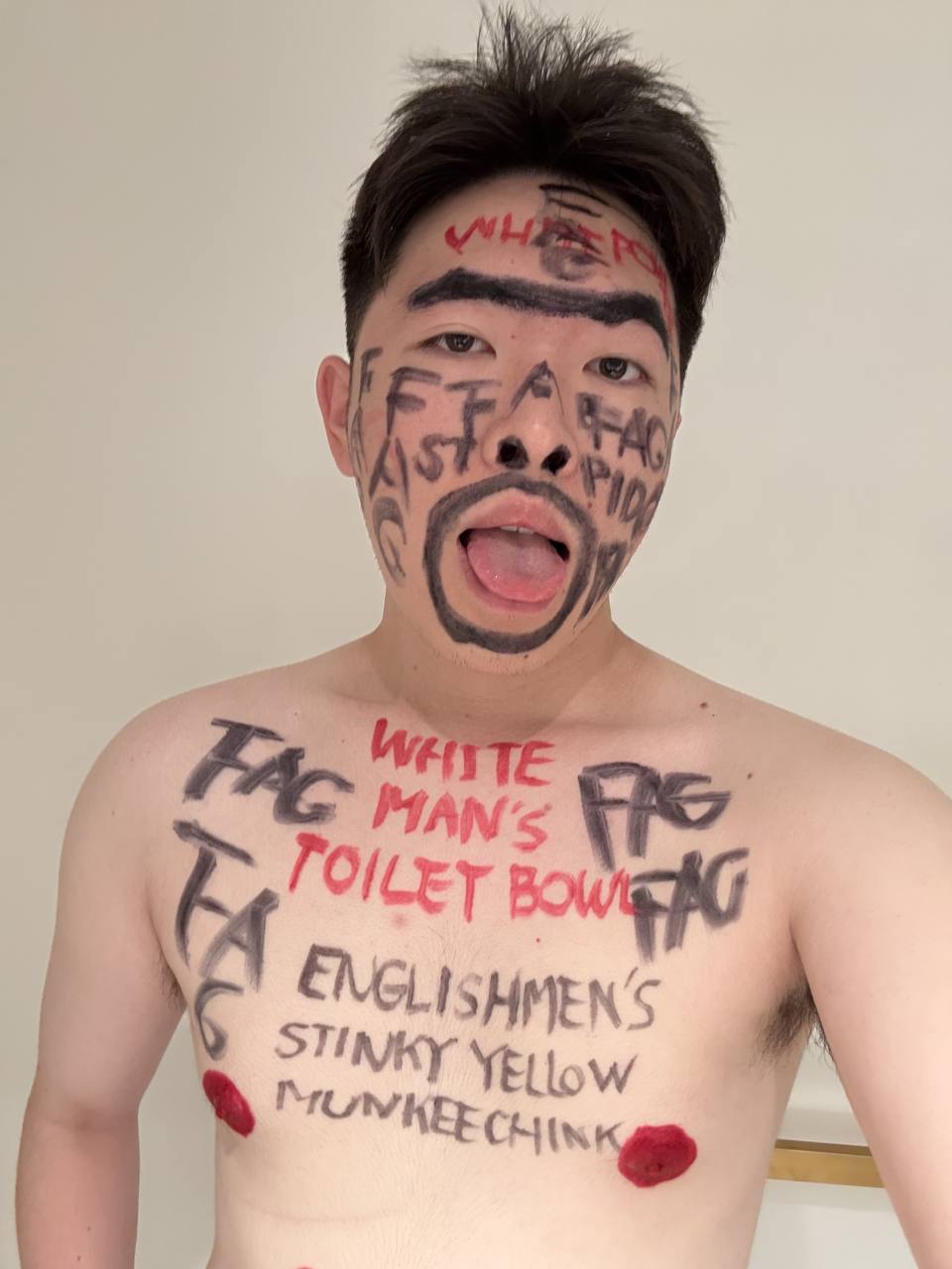 ~ f*ggot wanna be black mailed