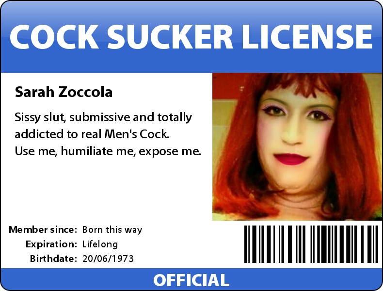 SarahZoccola sissy sl*t from Italy