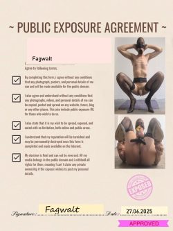 f*gwalt – public exposure agreement