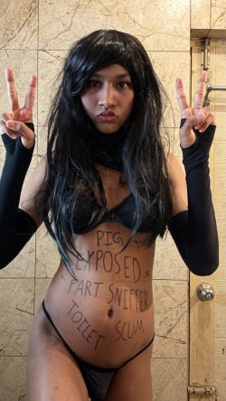 ~ exposed sissy pig kara