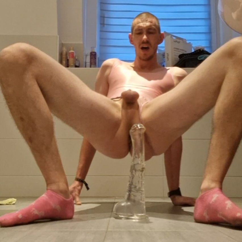 Riding my big horsedildo