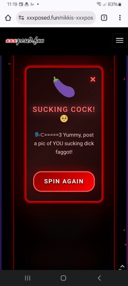 Spin wheel sucking cock