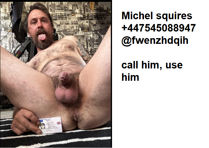 Michael squires exposed like stupid dog