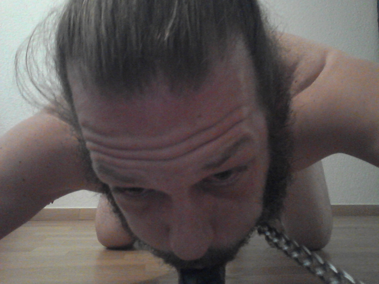 ~ that dirty, sucking bitch.! Stephan had to train sucking cock, exposed4U !!