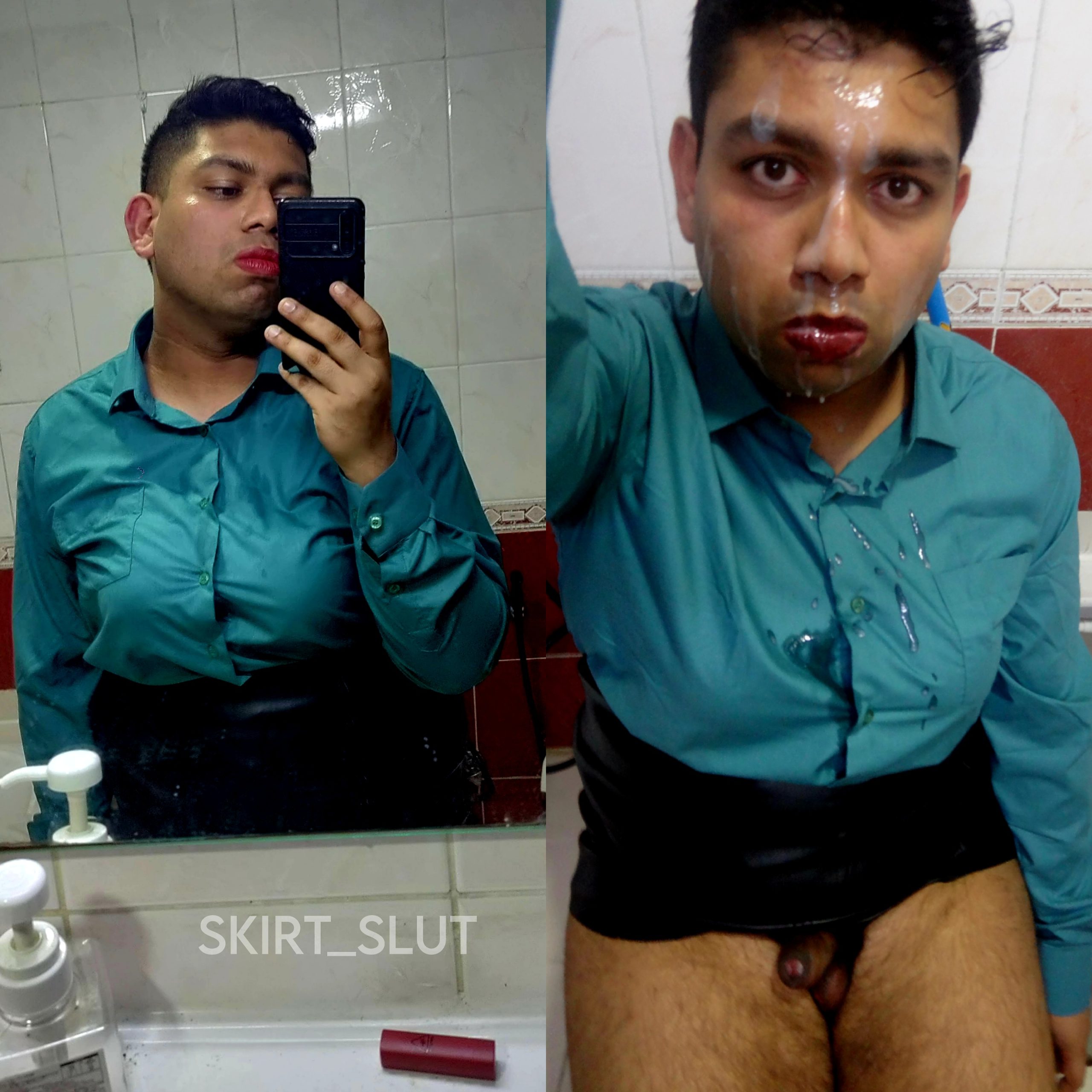 Indian sissy Sana @SKIRT_sl*t