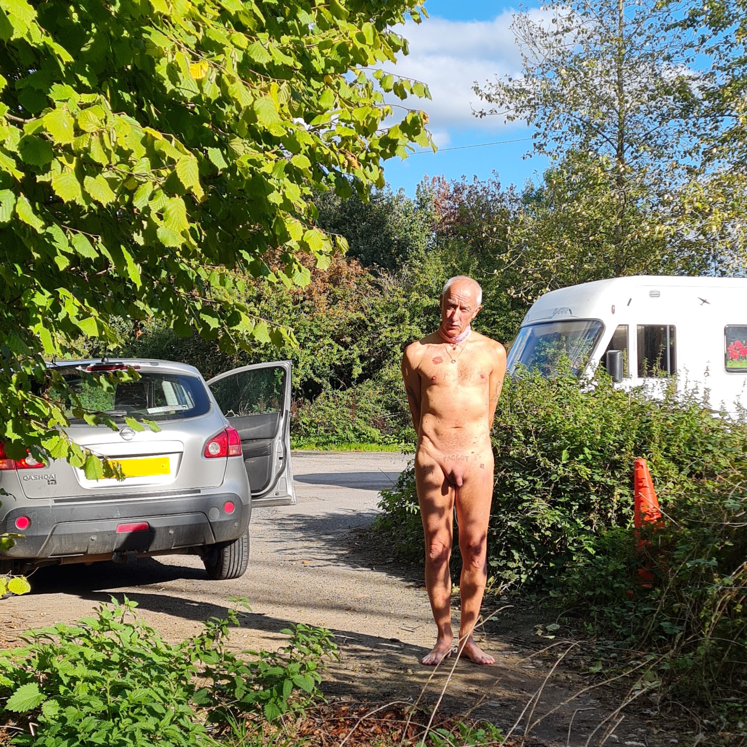 More pics and info about sissy gay ex soldier Andy Marks