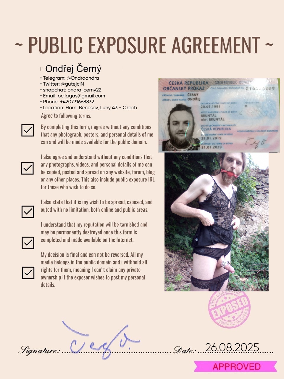 Ondra Cerny – Risky exposure to spread