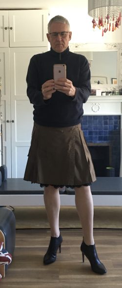 Sissy in a kilt