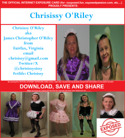 Chrisissy Sissy Exposure