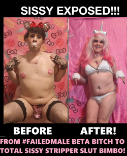 Outed as a locked loser 4 cock!