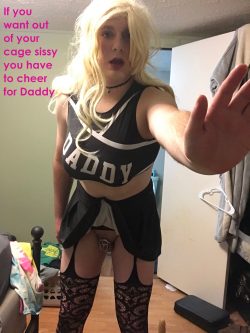 Sissy Cheerleader Kelly Kenner