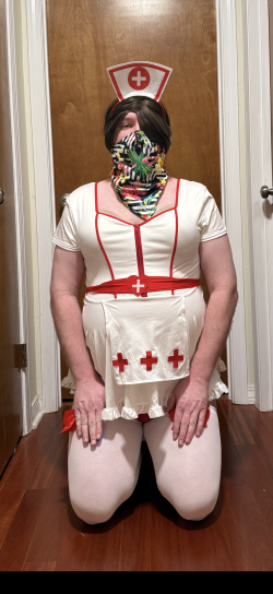 Naughty nurse for your enjoyment