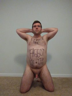 I’m a sissy f*ggot, please expose me