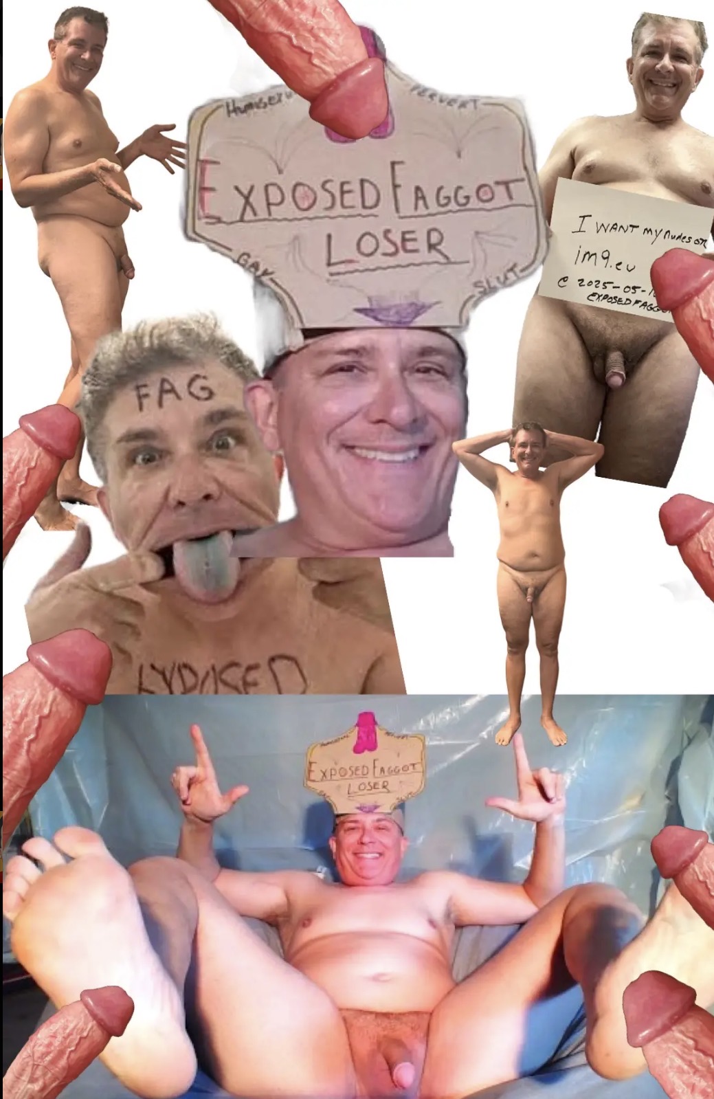 Exposedf*ggot Loser for exposure