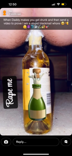 ~ Ruin This Drunk Sissy sl*t