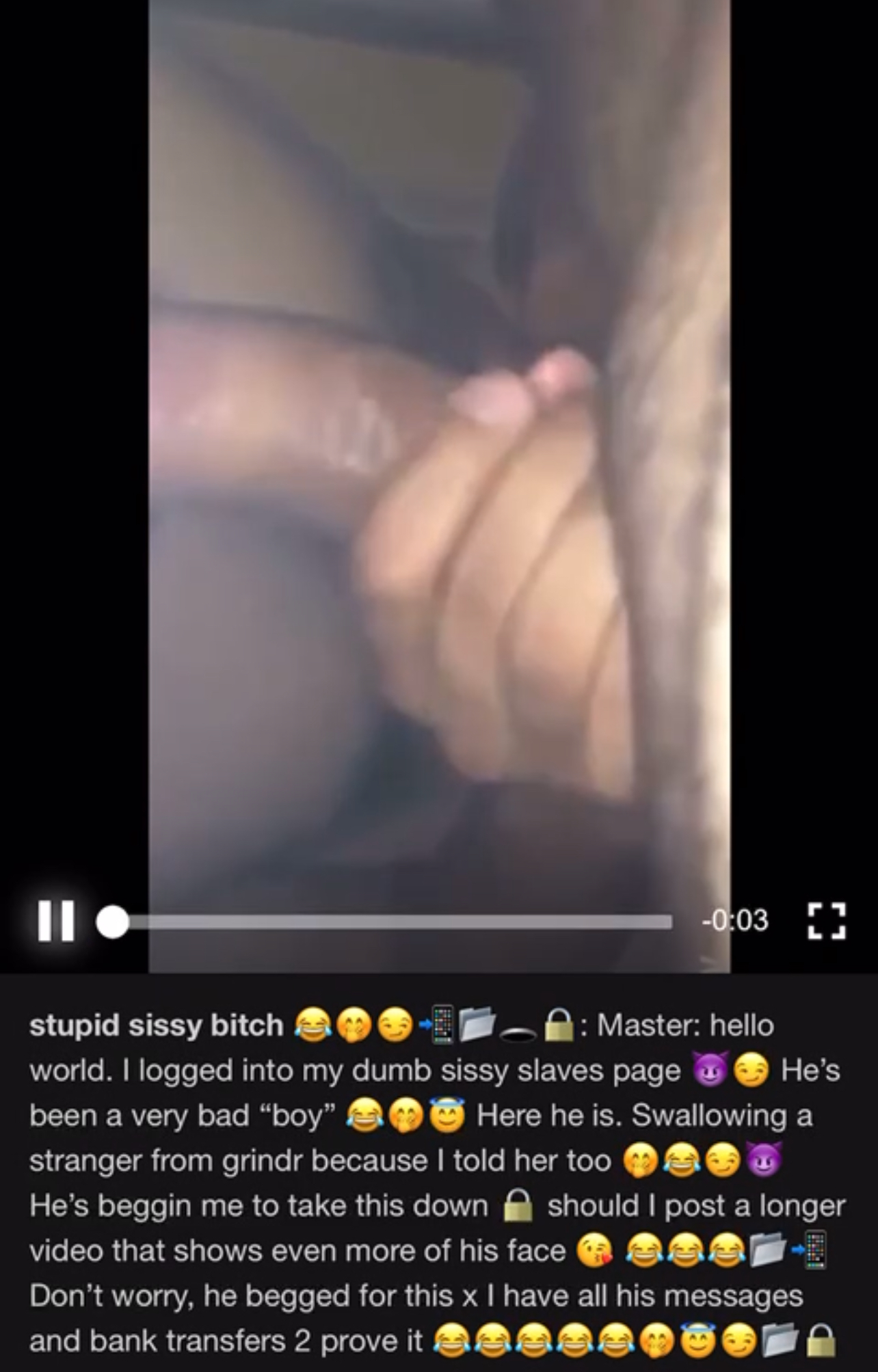 ~ Ruin This Drunk Sissy sl*t