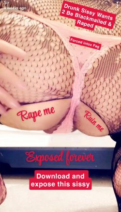 Stupid Drunk Sissy f*g 😂🫢😈