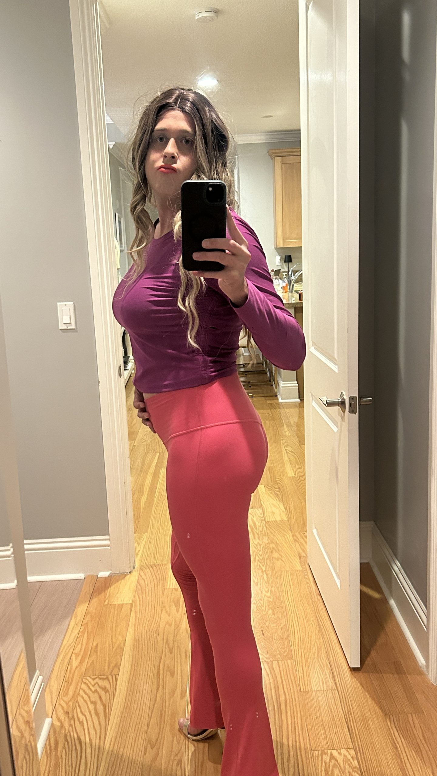 Sissy Isabella fully exposed with face!