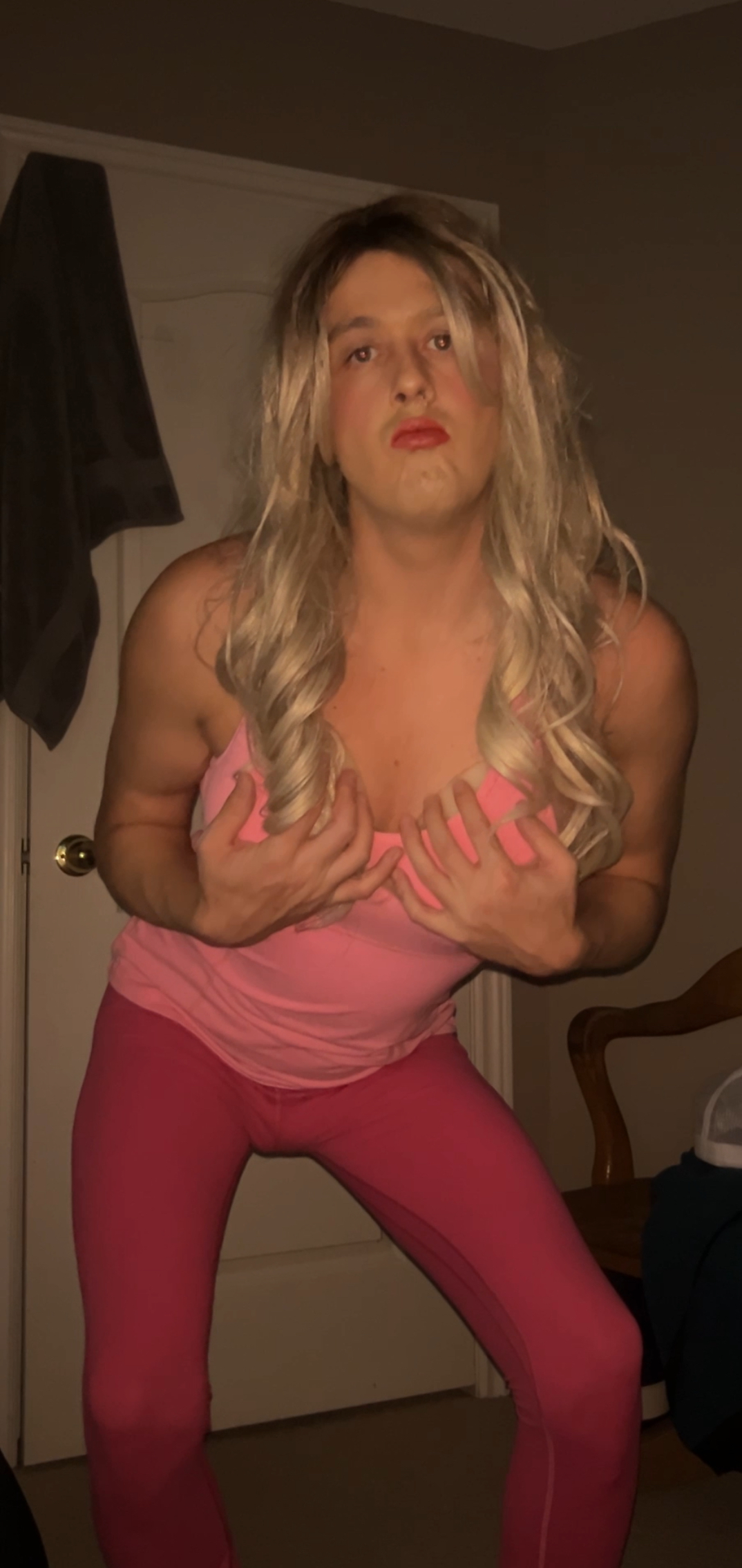 Sissy Isabella fully exposed with face!