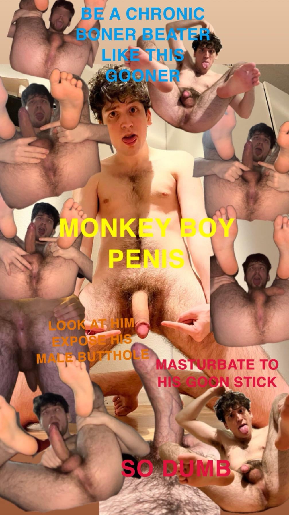 I feel so exposed especially my goony face