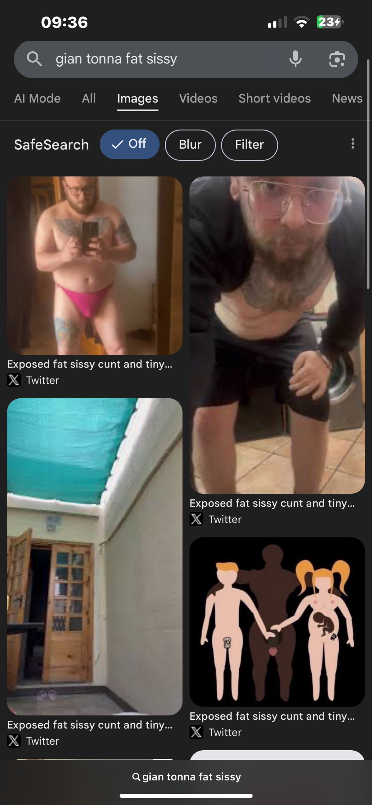 Gian Tonna fully exposed