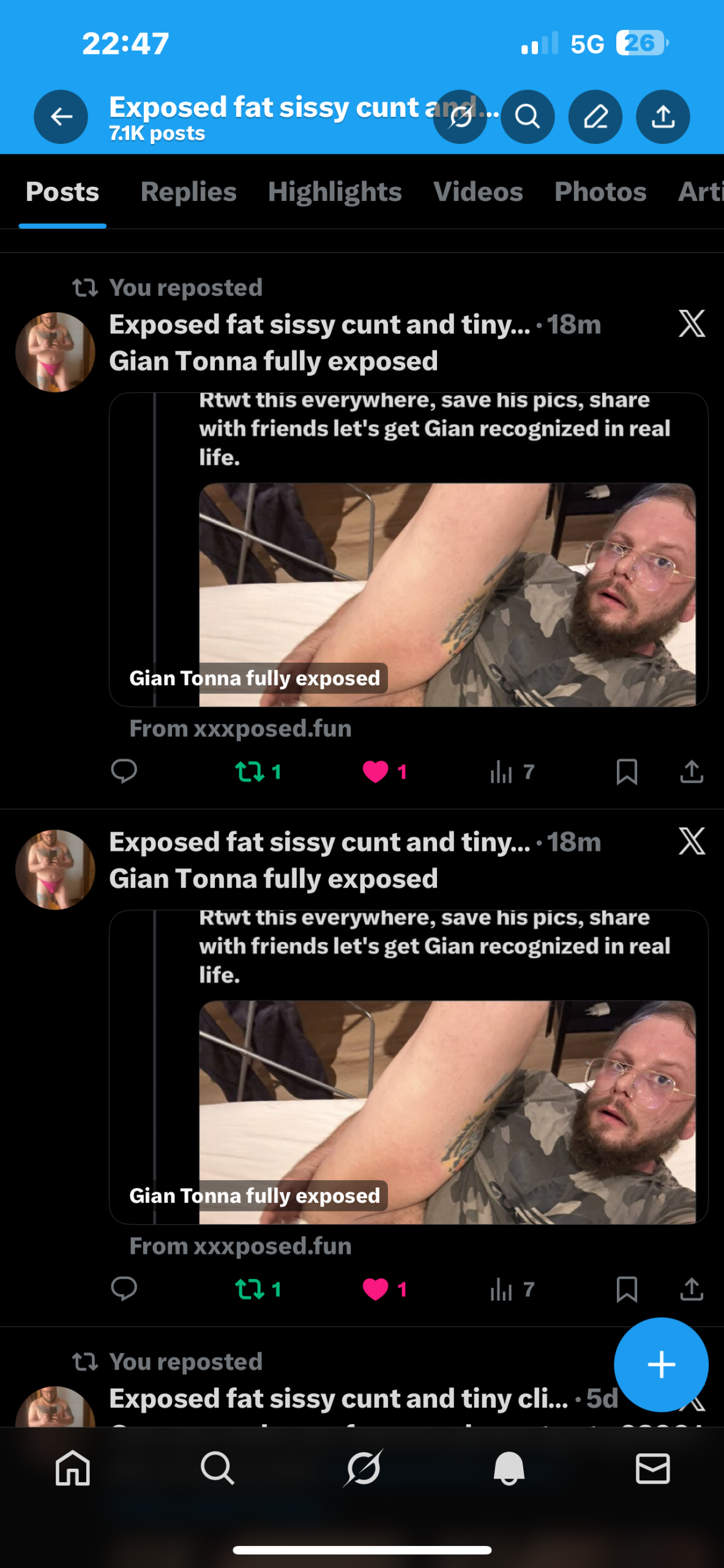Gian Tonna exposed