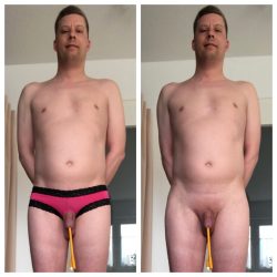 Sissyf*g Jan Klein From Freiburg, Germany Exposed In Panties And Naked