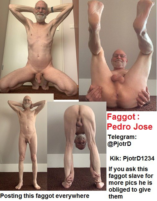 Full naked faggot slave for download and repost