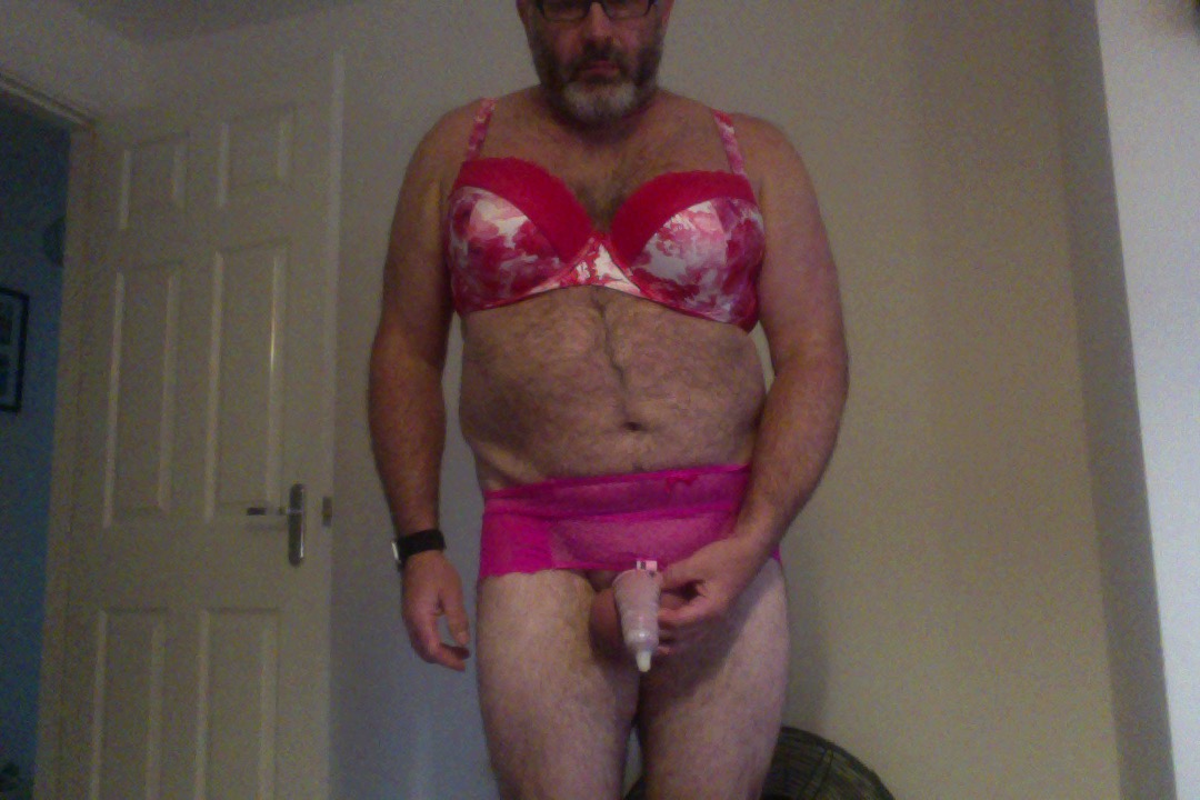 sissy with used condom