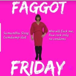 ~ Sissy cumdump exposure