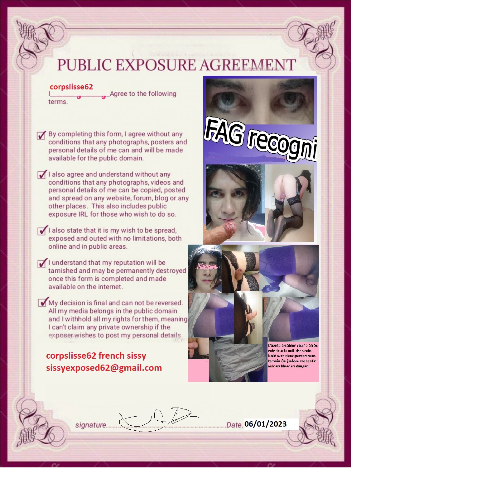 ~ corpslisse62 short risk