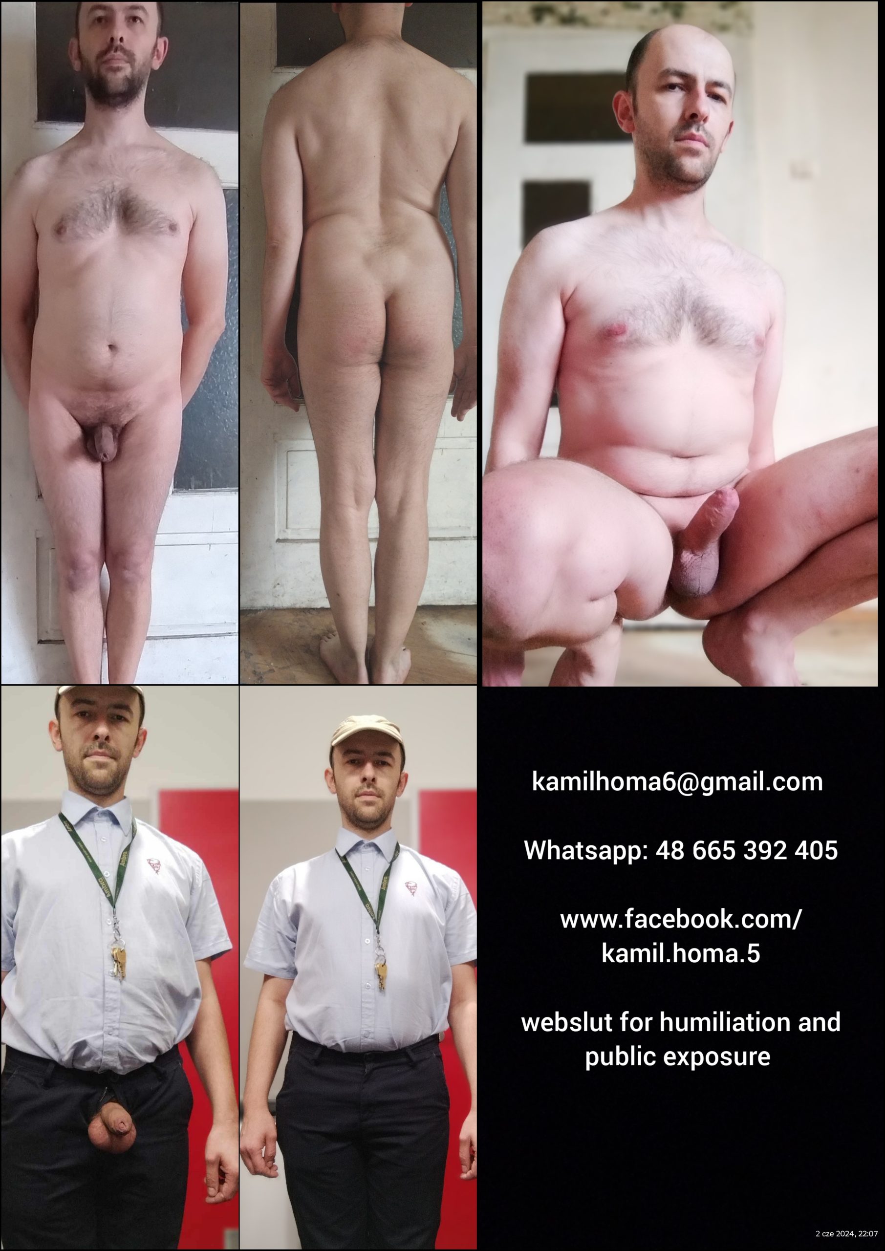 Kamil homa total exposed Polish f*g for you