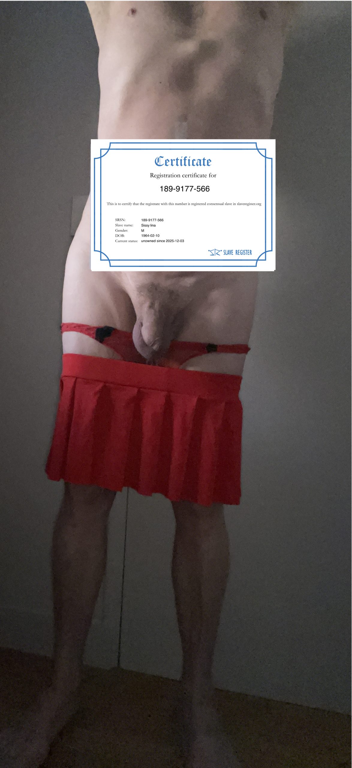 ~ Sissy  slave online lina exposed for…..