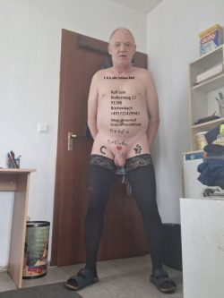 Öffendliche Schlampe