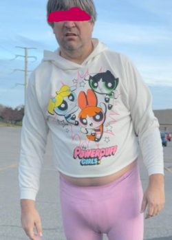 ~ Mall parking lot diaper sissy