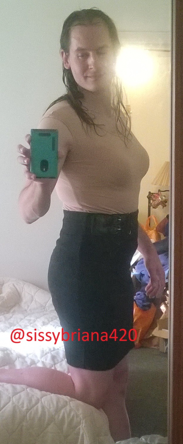 I love wearing dresses and high heels