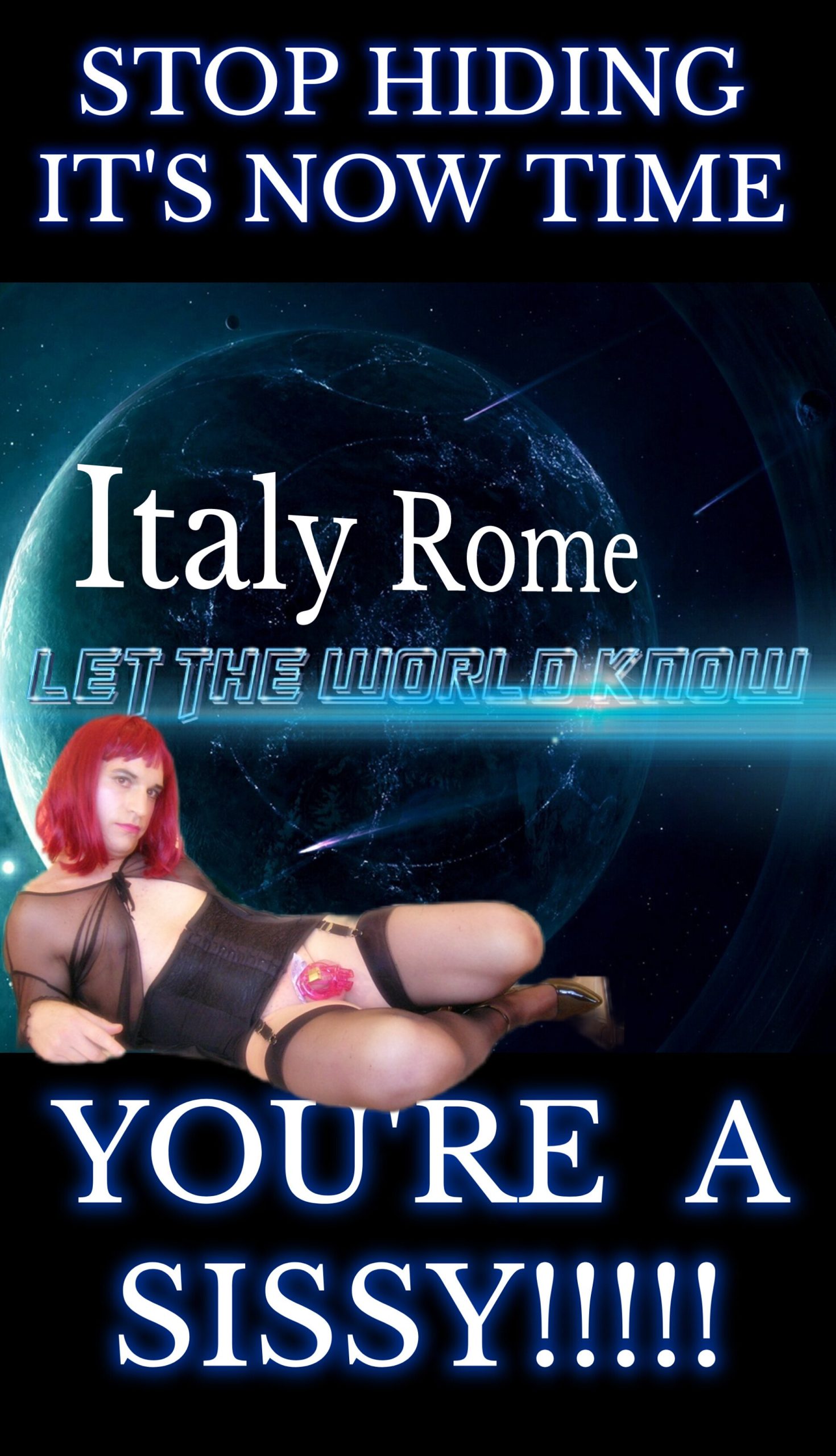 SarahZoccola dumb sissy exposure