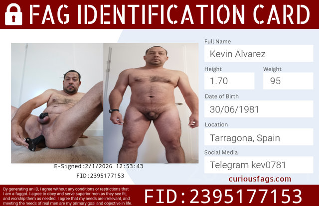 Kevin f*g from Tarragona, Spain