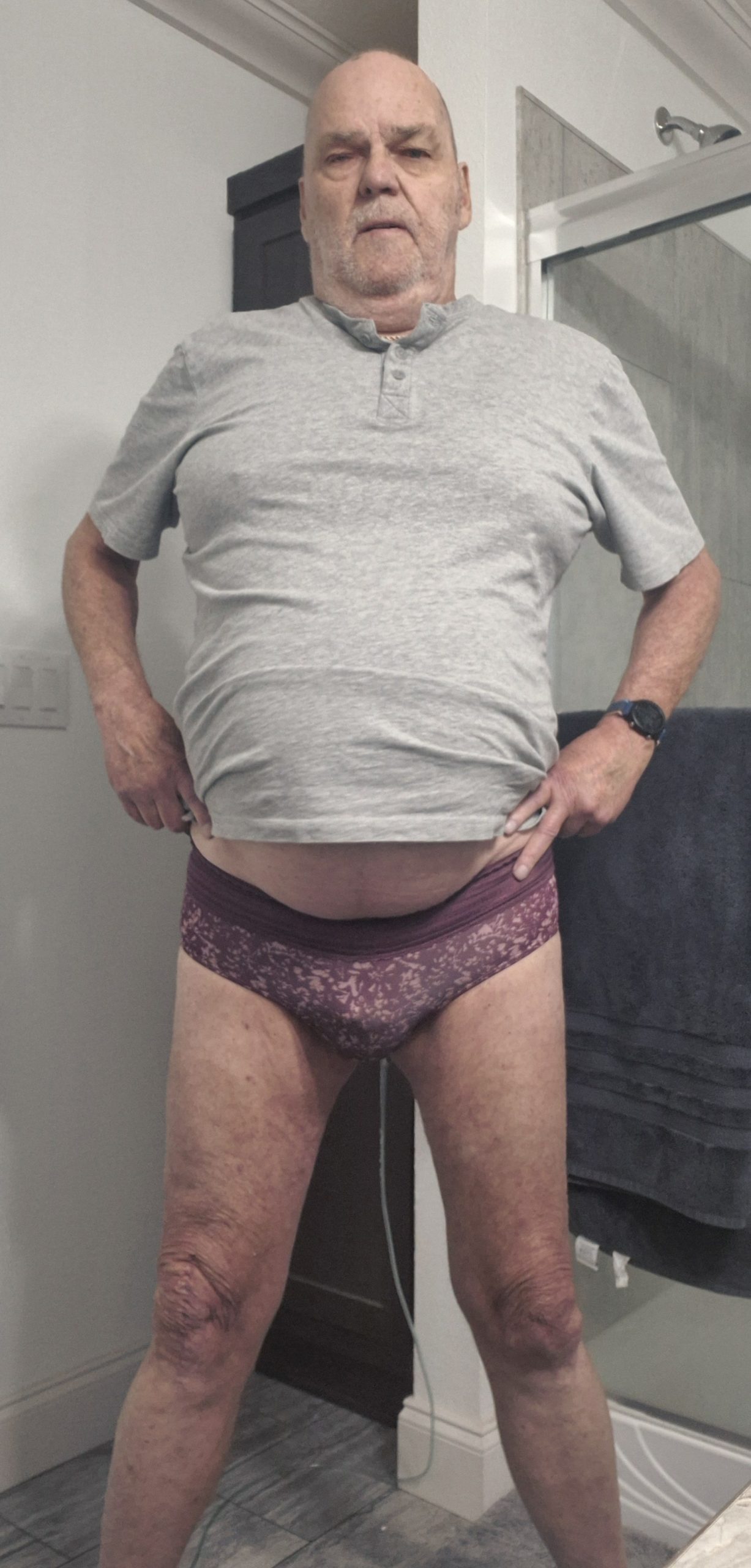 Poor caught hubby thought he was getting out of chastity