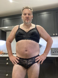 ~ Exposing myself in my wife’s underwear