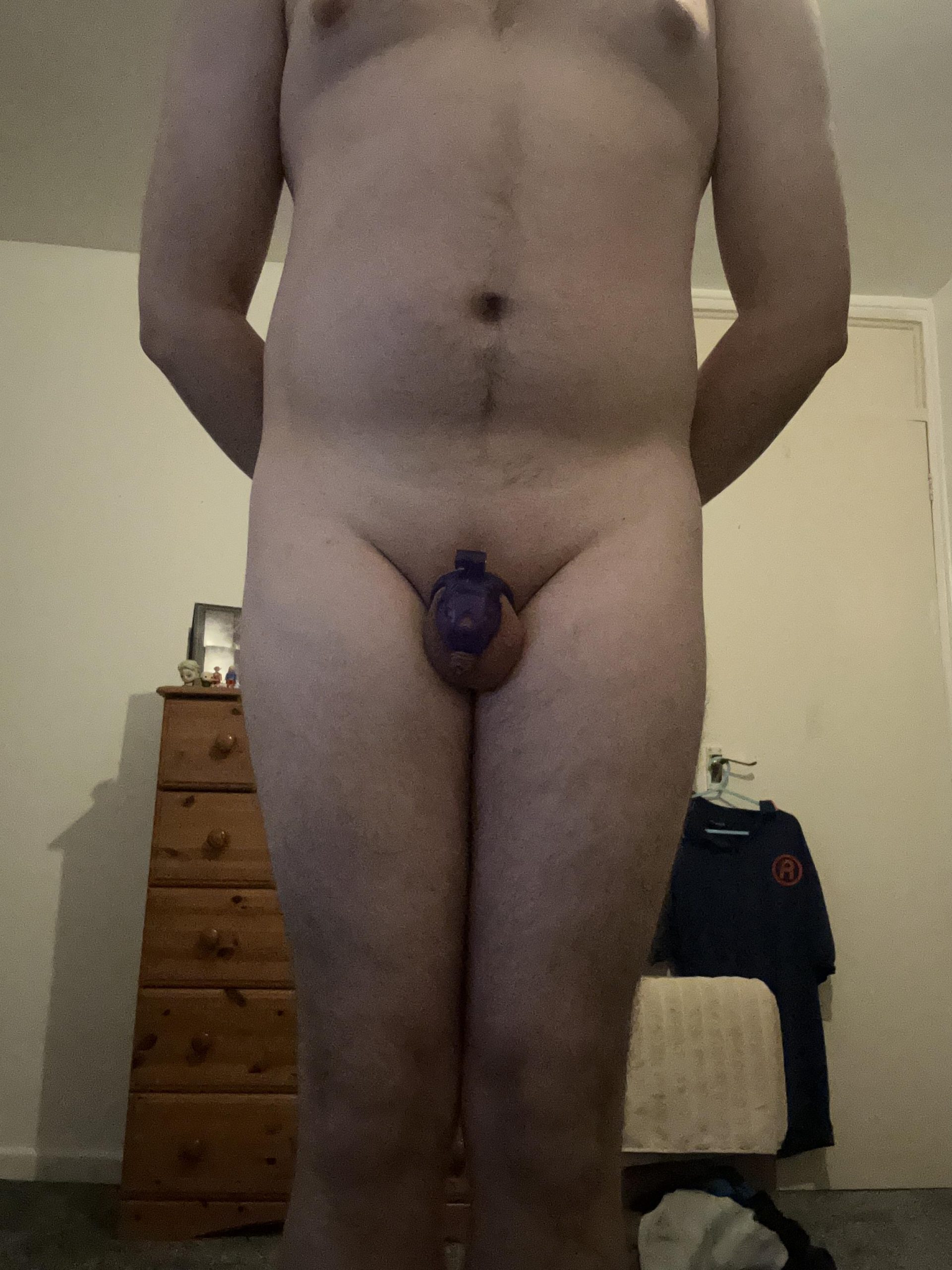 Caged sissy exposed!