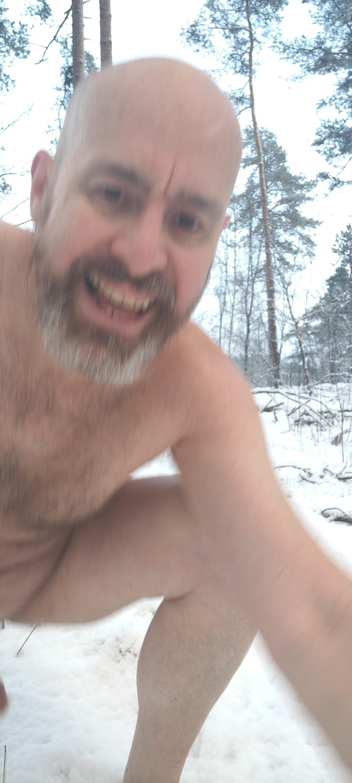 Tony Hellemans belgianslave – Masoslave Tony Hellemans naked in snow