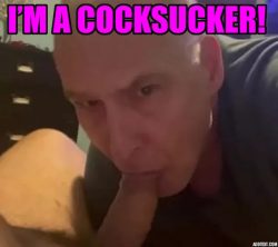 I am a closet cocksucker. Let’s change that.