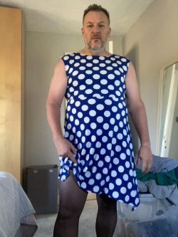 Cross dressing sissy