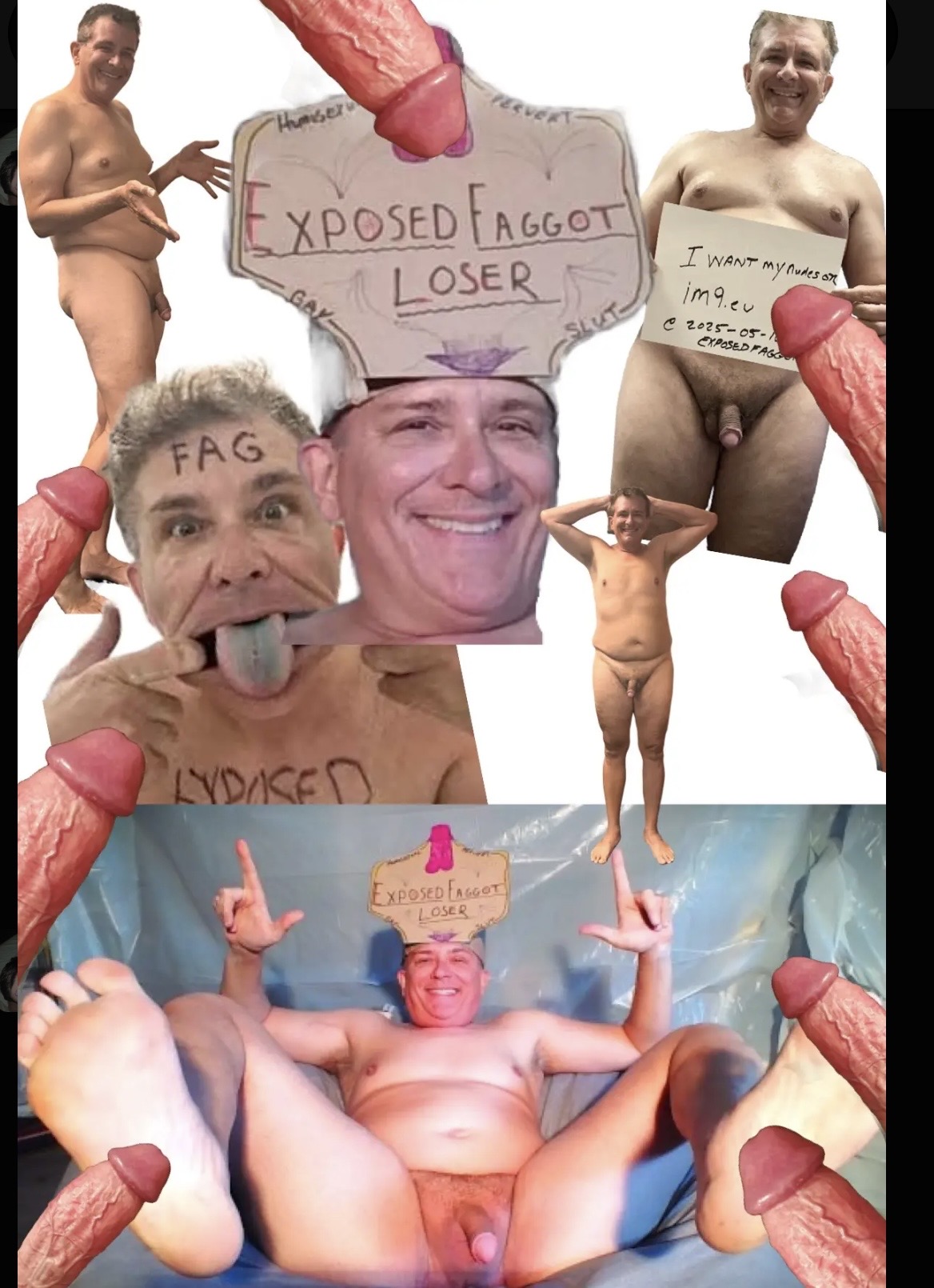 Worthless Exposedf*ggot loser