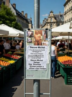 Steuve Michel dirty submissive f*ggot ready to public exposure