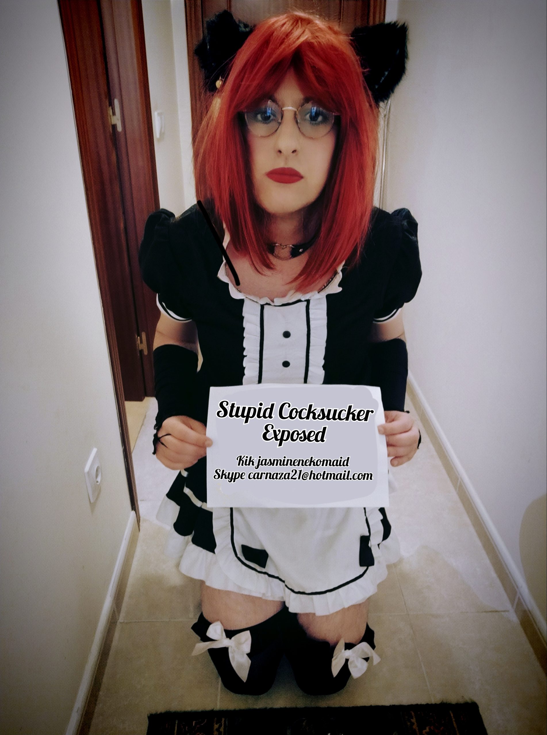 ~ Stupid Sissy sl*t Exposed