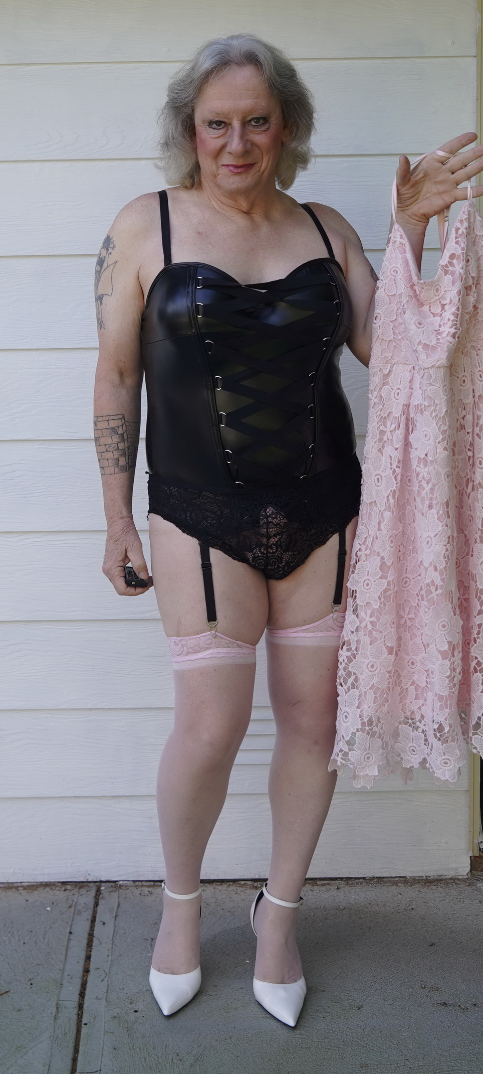 ~ HE says it’s fancy dress….